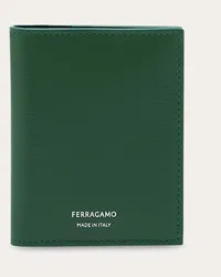 Ferragamo Uomo Porta carte di credito Verde Verde