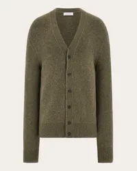 Ferragamo Uomo Cardigan in cashmere Verde Verde