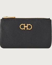 Ferragamo Donna Portachiavi Gancini Nero Nero