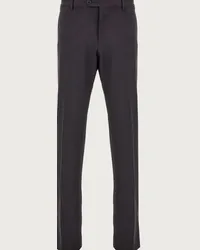 Ferragamo Uomo Pantalone sartoriale Nero Nero