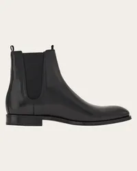 Ferragamo Uomo Stivaletto Chelsea Nero Nero