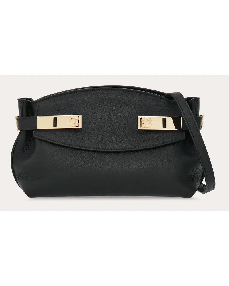 Ferragamo Donna Borsa a tracolla Hug soft (XS) Nero Nero