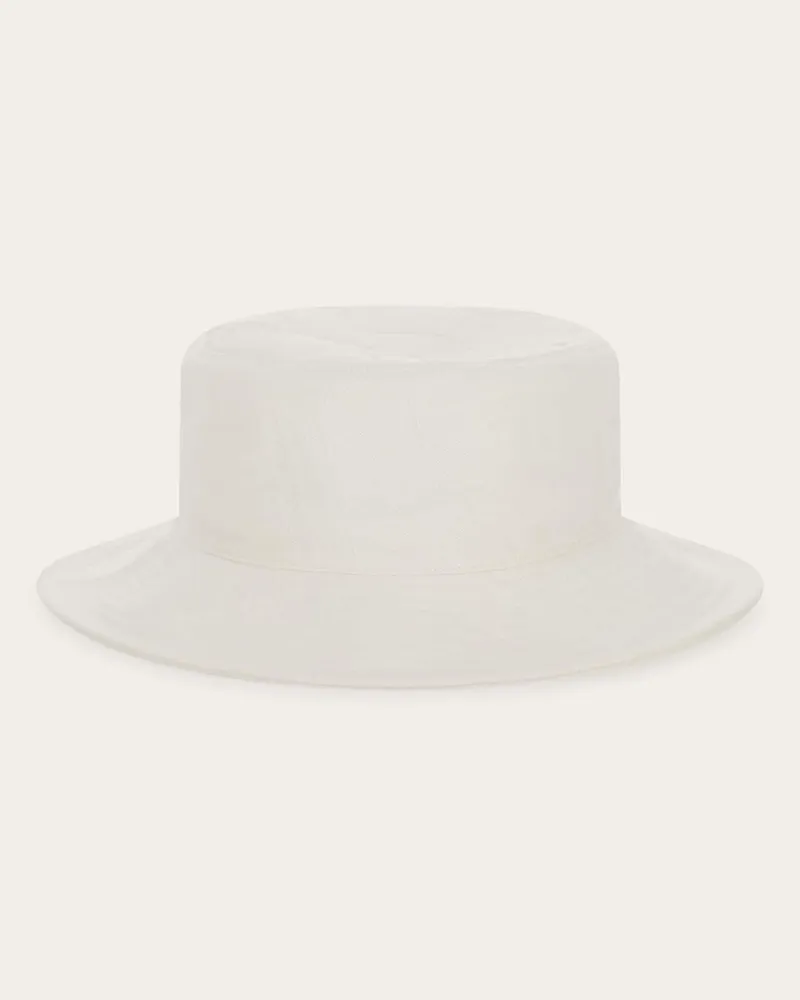Ferragamo Donna Cappello Ferragamo Monogram Bianco Bianco