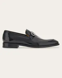 Ferragamo Uomo Mocassino ornamento Gancini Nero Nero