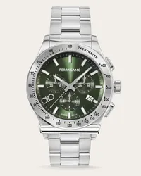 Ferragamo Uomo Orologio Ferragamo 1927 Chrono Verde Verde