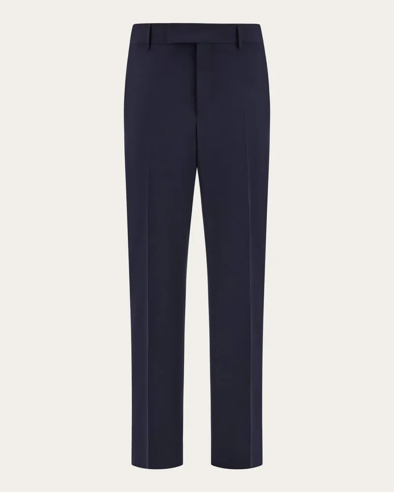 Ferragamo Uomo Pantalone sartoriale Blu Blu