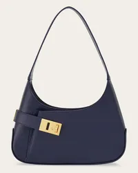 Ferragamo Donna Borsa hobo a spalla Blu Blu