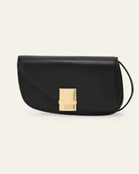 Ferragamo Donna Borsa a spalla Fiamma Nero Nero