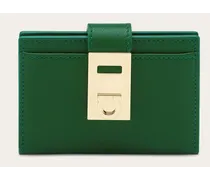 Donna Porta carte di credito Hug Verde