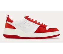 Donna Sneaker con dettagli a rilievo Rosso