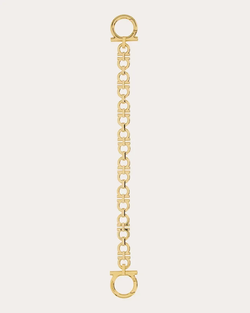Ferragamo Donna Charm catena Gancini Oro Oro