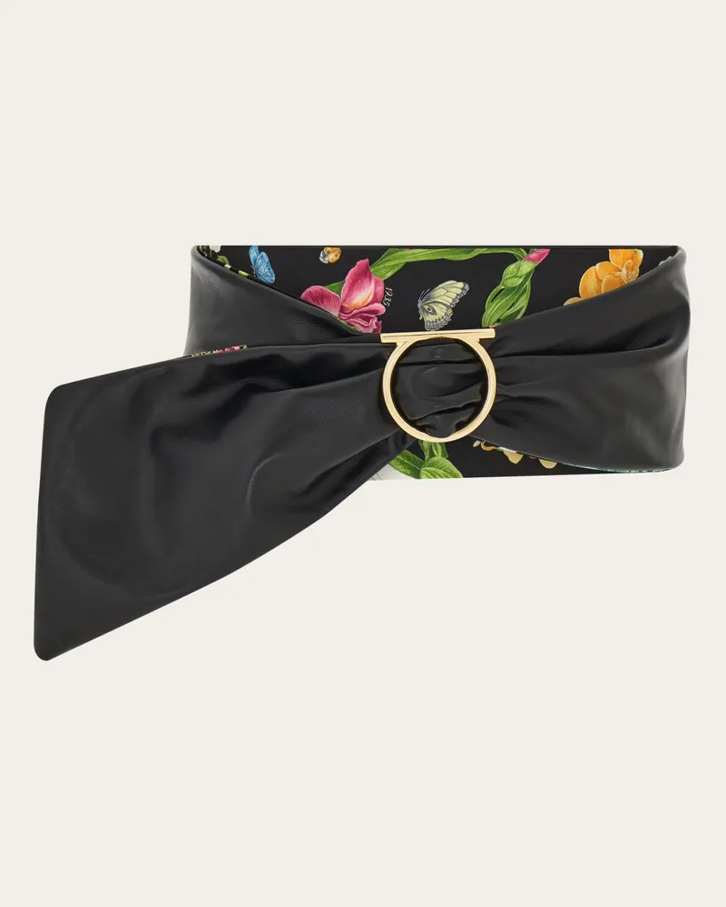 Ferragamo Donna Cintura regolabile a fascia Multicolore Multicolore