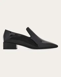 Ferragamo Donna Mocassino con punta squadrata Nero Nero