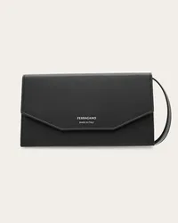 Ferragamo Uomo Borsa a tracolla compatta Nero Nero