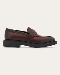 Ferragamo Uomo Mocassino penny Rosso Rosso