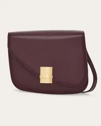 Ferragamo Donna Borsa a tracolla Fiamma (M) Rosso Rosso