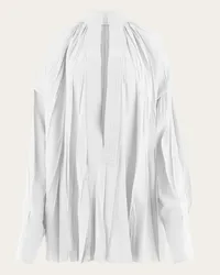 Ferragamo Donna Camicia a caftano Bianco Bianco