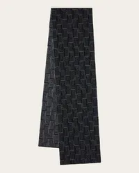 Ferragamo Uomo Sciarpa Ferragamo monogram Nero Nero