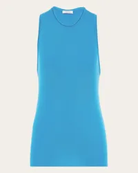 Ferragamo Donna Tank top Blu Blu