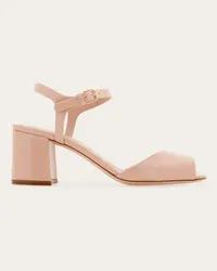 Ferragamo Donna Sandalo tacco chunky Rosa Rosa