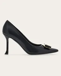 Ferragamo Donna Décolleté new Vara plate Nero Nero