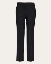 Ferragamo Donna Pantalone crop Nero Nero