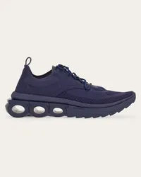 Ferragamo Uomo Running sneaker Blu Blu