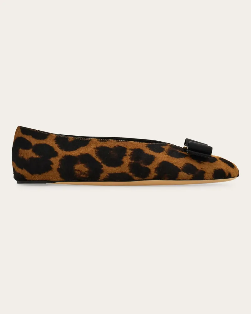 Ferragamo Donna Ballerina fiocco Vara Multicolore Multicolore