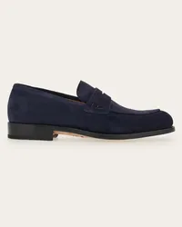 Ferragamo Uomo Mocassino Penny Tramezza Blu Blu