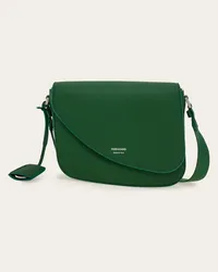 Ferragamo Uomo Borsa a tracolla Fiamma (M) Verde Verde