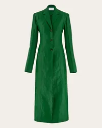 Ferragamo Donna Cappotto con cut out Verde Verde