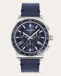 Ferragamo Uomo Orologio Ferragamo 1927 Chrono Blu Blu