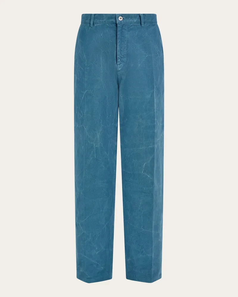Ferragamo Uomo Pantalone work Verde Verde