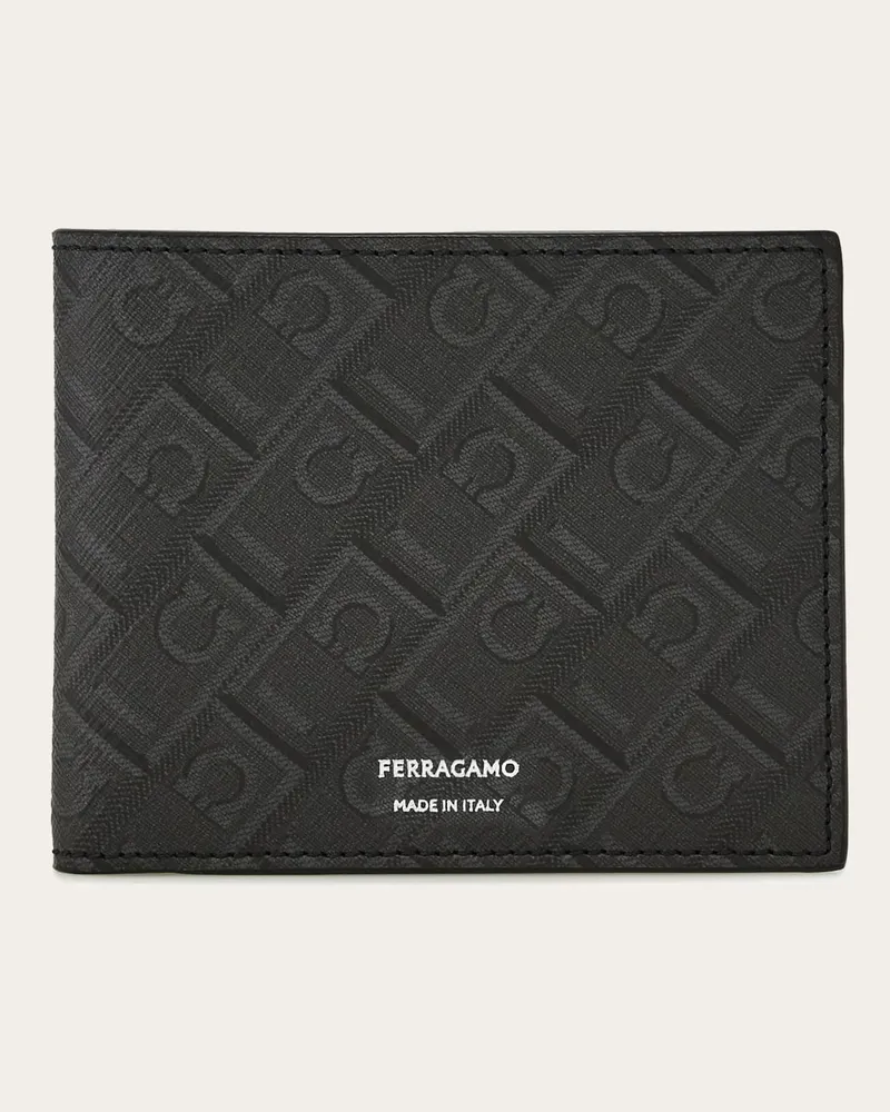 Ferragamo Uomo Portafoglio Ferragamo Monogram Nero Nero