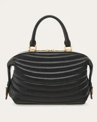 Ferragamo Donna Bowling bag matelassé (S) Nero Nero