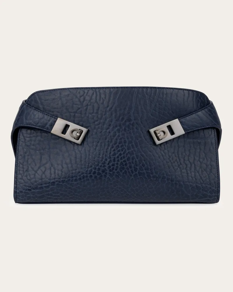 Ferragamo Uomo Borsa messenger Hug Blu Blu
