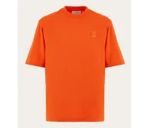Donna T-shirt in cotone organico Arancione
