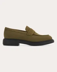 Ferragamo Uomo Mocassino penny Verde Verde