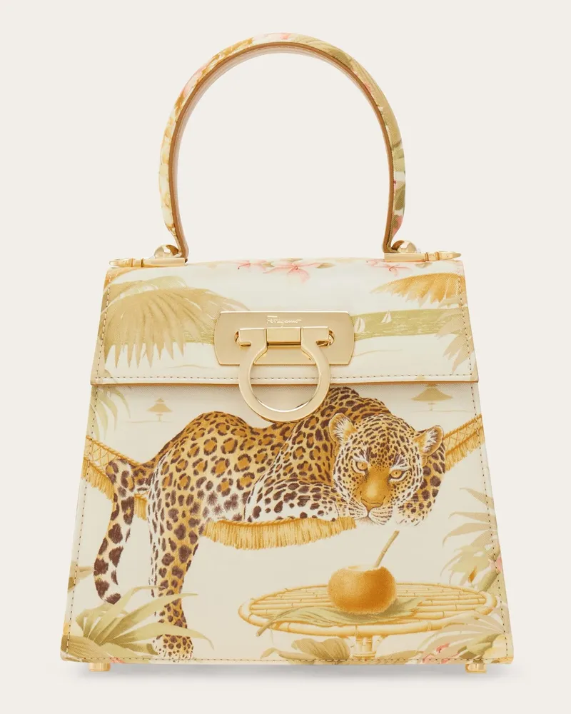 Ferragamo Donna Iconic Top Handle (S) Multicolore Multicolore