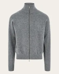 Ferragamo Uomo Blouson in maglia Grigio Grigio