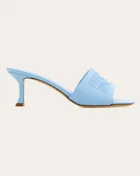 Ferragamo Donna Slide con fascia imbottita Blu Blu