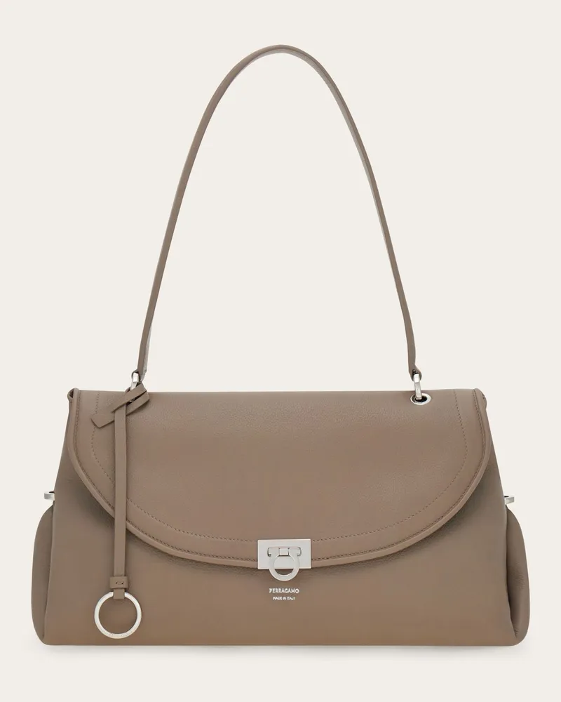 Ferragamo Donna Borsa a spalla Ferragamo Sofia 2026 (M) Beige Beige