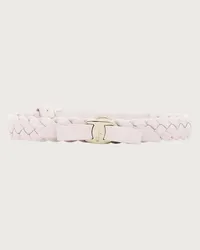 Ferragamo Donna Bracciale regolabile fiocco Vara Rosa Rosa