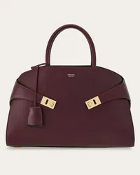 Ferragamo Donna Borsa a mano Hug (M) Rosso Rosso