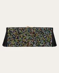 Ferragamo Donna Clutch con cristalli (S) Multicolore Multicolore