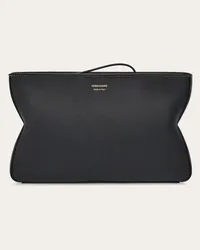 Ferragamo Uomo Pouch morbida Nero Nero