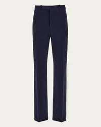 Ferragamo Uomo Pantalone senza pinces Blu Blu