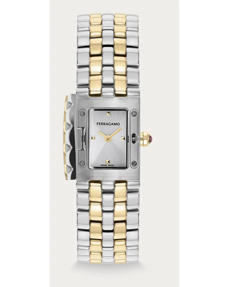 Ferragamo Donna Orologio Ferragamo Secret Bianco Bianco