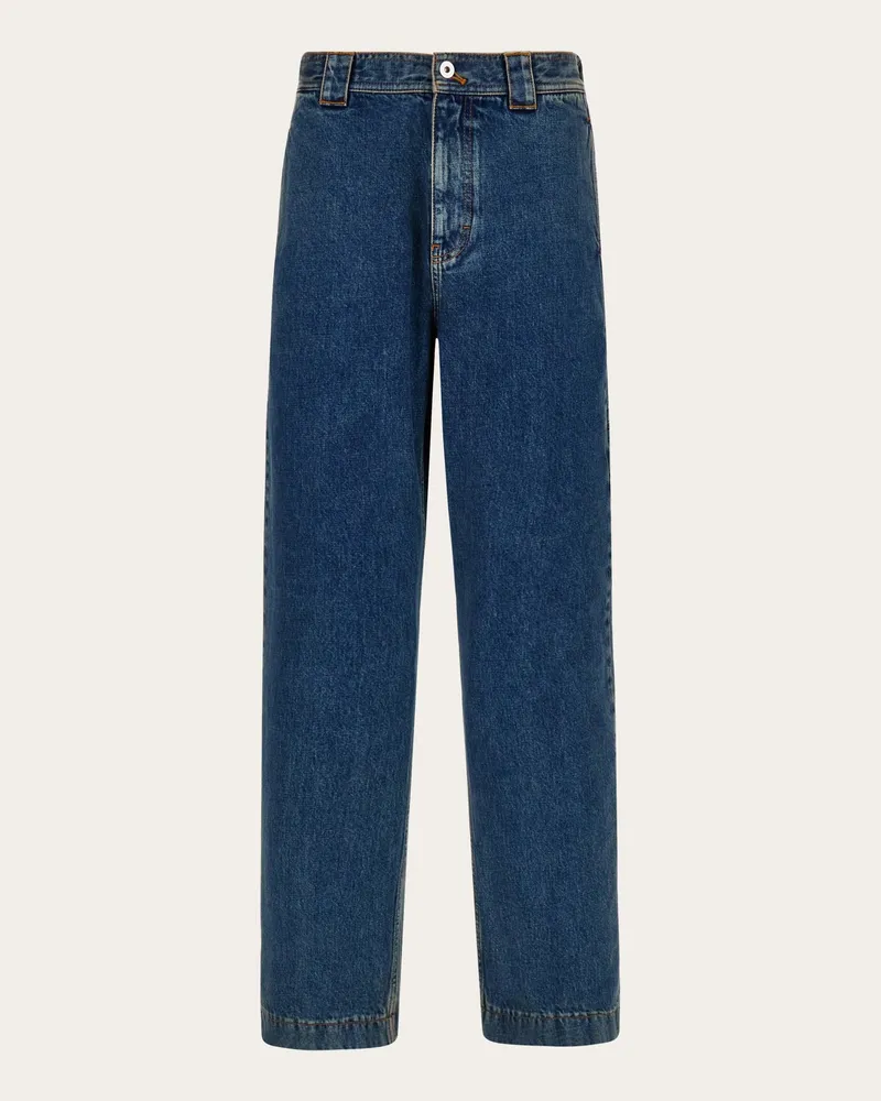 Ferragamo Uomo Pantalone work Blu Blu