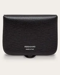 Ferragamo Uomo Porta monete Nero Nero